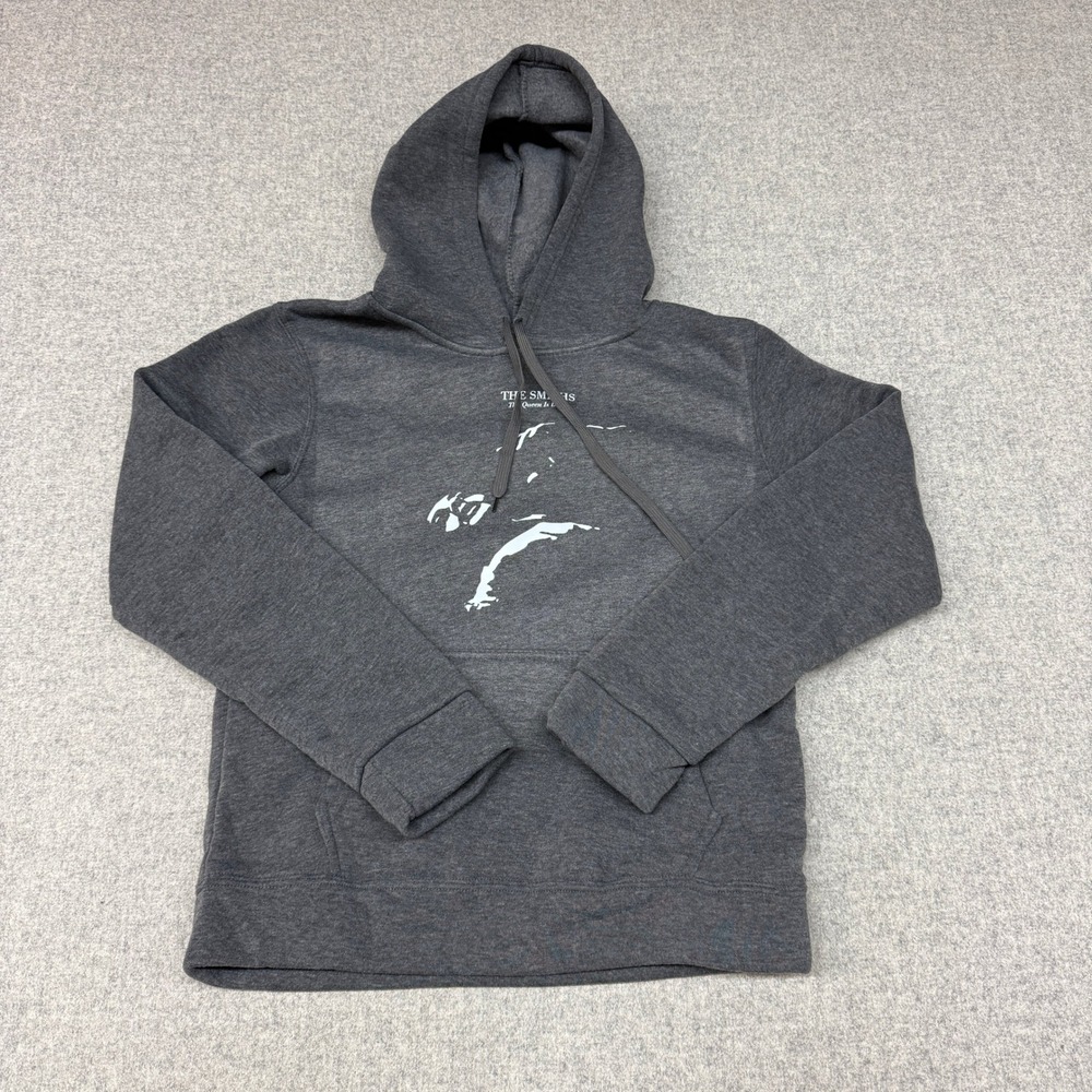 The Smiths Hoodie Size S Gray The Queen Is Dead Band Graphic Tracklist Pullover